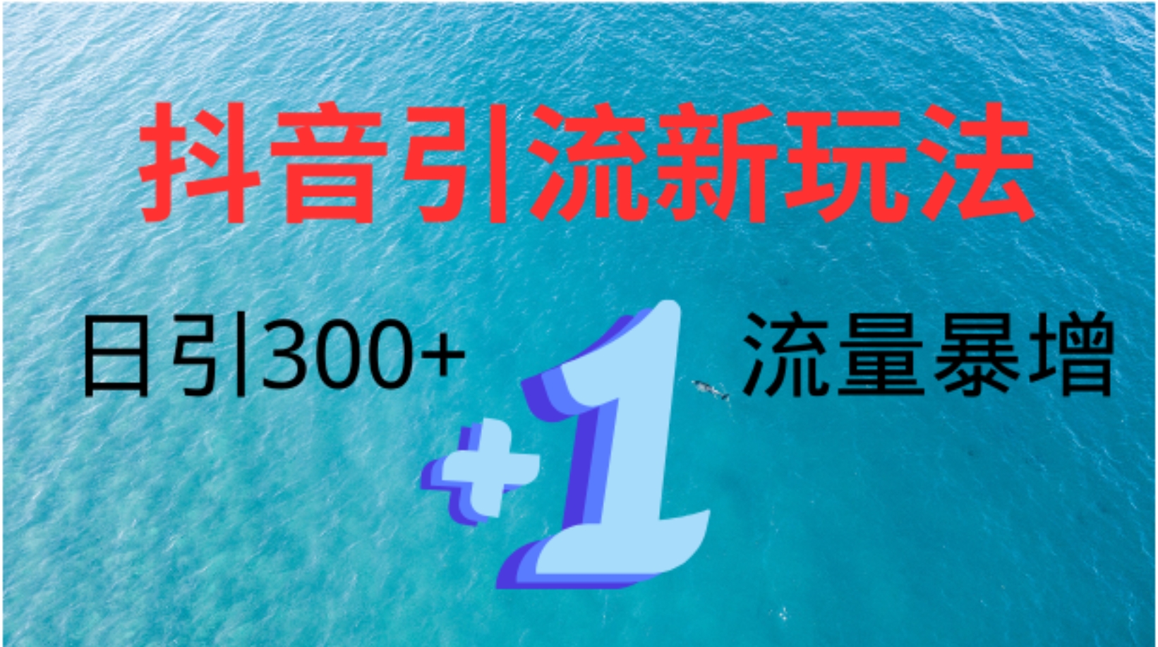 创业粉高效引流，抖音工具号玩法4.0，日引300+